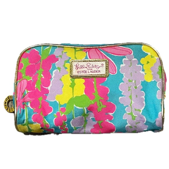 Lilly Pulitzer for Estee Lauder Floral Cosmetic Bag - Multicolor - Picture 1 of 6